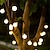 Χαμηλού Κόστους LED Φωτολωρίδες-mini globe string φωτάκια ηλιακά led νεράιδα string φωτάκια χριστουγεννιάτικα λαμπάκια 12m 100led 5m 20led εξωτερικού χώρου αδιάβροχα ip65 κάμπινγκ εύκαμπτα γιορτινά φωτάκια για χριστουγεννιάτικο πάρτι κήπου διακόσμηση αυλής