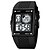 tanie Zegarki elektroniczne-skmei fashion cyfrowy zegarek męski led light elektroniczny mechanizm męski zegar sportowy 3bar wodoodporny zegarek z odliczaniem
