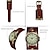 cheap Quartz Watches-Quartz Watch for Women Men Analog Quartz Retro Vintage Metal PU Leather Strap Wrist Watch