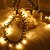voordelige Kerstlichten-kerst cluster lichten buiten waterdicht kerst voetzoekers lichtslinger dc31v twinkle cluster kerstverlichting vuurwerk warm wit licht voor tuin boom decor verlichting eu plug nieuwe upgrade