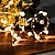 cheap LED String Lights-Christmas Red Berry Garland Lights LED Fairy String Lights 5M-50LEDs 3M-30LEDs Christmas Decorations Remote Control Battery Powered 8 Modes Outdoor Waterproof Holiday Lights Birthday Party Decoration