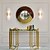 billige Indendørsvæglamper-led væglampe marmor oval sconce moderne varmt lys lysarmatur moderne indendørs væglamper soveværelse spisestue kobber 110-240v