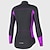 cheap Women&#039;s Jerseys-21Grams Women&#039;s Cycling Jersey Long Sleeve Bike Jersey Top with 3 Rear Pockets Mountain Bike MTB Road Bike Cycling Breathable Moisture Wicking Quick Dry Reflective Strips Yellow Pink Red Color Block