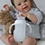 billige Menneskelignende dukke-24 tommer 60 cm håndrotet hår gjenfødt ferdig dukke malt som på bildet baby yannik i gutt med naturtro håndmalt kunstdukke