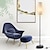 cheap Table&amp;Floor Lamp-Modern Floor Lamp in Living Room Fabric Lamp Shade High Pole Lamp in Bedroom 65 inch High Lamp Suitable for Office Children&#039;s Room Reading and Home Decoration
