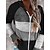 cheap Sweaters-Women&#039;s Cardigan Sweater Jumper Ribbed Knit Zipper Knitted Hooded Color Block Outdoor Daily Stylish Casual Winter Fall Green Black S M L