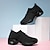 cheap Dance Sneakers-Women&#039;s Dance Sneakers Dance Shoes Practice Breaking HipHop Split Sole Flat Heel Round Toe Lace-up Teenager Adults&#039; Black Red / Girls&#039;