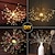 cheap LED String Lights-4 Pack Firework Lights Christmas Lights Decorations Starburst LED Copper Wire String Lights 8 Modes Battery Operated Fairy Lights with Remote Wedding Christmas Decorative Hanging Lights for Party Patio Garden Decoration120/200Led