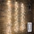 billige LED-kædelys-vandfaldssnore led fe lys 2m 200leds vinstokke lys kobbertråd jule bryllupsfest ferie træ dekoration