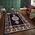 cheap Living Room &amp; Bedroom Rugs-Area Rug Carpet Exotic Ethnic Style Floor Mat American Persian Multicolored Flowers in Retro Style Living Room Hotel Homestay Home Bedroom Full Carpet