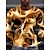 economico Geometrico-camicia 3D da uomo a pois per | cotone invernale verde | maglietta da uomo stampe grafiche banda a spirale girocollo b 3d vacanza quotidiana manica lunga abbigliamento designer casual grande