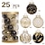 ieftine Ornamente-balouri de craciun, decoratiuni ornament de craciun ornamente rezistente la spargere bulete de craciun vopsite in culoarea negru si auriu decoratiuni pentru petrecere nunta decor de craciun