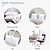 cheap Pillow Inserts &amp; Neck Pillows-2pcs Pillow insert Compressed Pack Pure Cotton White 50x50cm suitable for pillow case size 45x45cm Outdoor Cushion for Sofa Couch Bed Chair