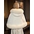 billige Pelssjaler-sjaler brudesmykker elegante holde varmen ærmeløse hvid imiteret pels efterårs bryllupssmykker med ren farve til bryllupsefteråret&amp;amp; vinter
