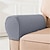 cheap Sofa Seat &amp; Armrest Cover-Armrest Covers for Chairs and Sofas Couch Arm Covers for Sofa Spandex Jacquard Armrest Covers Anti-Slip Furniture Protector Washable Armchair Slipcovers for Recliner Set of 2