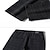 economico Chino-Per uomo Pantaloni in pile Pantaloni invernali Pantaloni Chino Pantaloni eleganti scozzesi Tasche Vita elastica A quadri Comfort Traspirante Giornaliero Per eventi Per uscire Streetwear Classico Nero