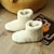 cheap Home Slippers-Women&#039;s And Men&#039;s Slipper Boots Faux Fur Comfort Warm Fuzzy Bootie Slippers Soft Plush Lining Cozy Slipper Sock for Winter