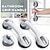 cheap Bathroom Organizer-Shower Anti-Slip Grab Bar,Bathroom Strong Vacuum Suction Cup Handle Anti-slip Support Helping Grab Bar for elderly Safety Handrail Bath Shower Grab Bar