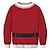 cheap Christmas Costumes &amp; Outfits-Santa Claus Ugly Christmas Sweatshirt Cat Dog Funny Top For Men&#039;s Women&#039;s Couple&#039;s Adults&#039; 3D Print Party Casual Daily