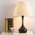 billiga bords- och golvlampa-sängbordslampa skrivbordslampor för sovrum, minimalistisk tyg skrivbordslampa,sänglampa sovrum varm hotellstudie bordslampa