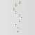preiswerte Kronleuchter-Kronleuchter LED-Kristall 10-Licht 35 cm Unterputzleuchten Wendeltreppe langer Kronleuchter Villa Treppenlicht Duplex-Kronleuchter 10-120 V / 220-240 V / g9