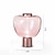 cheap Table&amp;Floor Lamp-Table Lamp Ornament Apple Design Pink White Ambient Lamps Modern Contemporary For Indoor  Girls Room Metal 220-240V