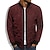 cheap Men&#039;s Downs &amp; Parkas-Men&#039;s Bomber Jacket Quilted Jacket Padded Sports &amp; Outdoor Casual Classic &amp; Timeless Warm Winter Solid Color Navy Wine Red ArmyGreen Black Puffer Jacket