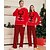 cheap Santa Suits &amp; Christmas Costumes-Reindeer Kigurumi Pajamas Christmas Pajamas Men&#039;s Women&#039;s Boys Girls&#039; Christmas Christmas Carnival Masquerade Christmas Eve Adults Kid&#039;s Party Christmas Polyester Top Pants
