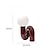abordables Lampes de table et lampadaires-lampe de table, moderne simple créatif boule de verre chambre chambre d&#039;enfants designer modèle chambre fer doux modèle chambre lampe en résine