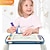 cheap Educational Toys-Magnetic Drawing Board Toddler Toys for Boys Girls 12 InchErasable Doodle Board for Kids A Colorful Etch Education Sketch Doodle Pad Toddler Toys for Age 5 6 7 Year Old boy Girl