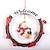 お買い得  犬用服-クリスマスの飾り クリスマス 木製 中空 ハンギング クリスマス ホリデー用品