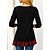 cheap Blouses-Women&#039;s Blouse Tunic Green Blue Red Plaid Patchwork Button Long Sleeve Casual V Neck Regular S