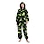 billiga Kigurumi-Vuxna Kigurumi-pyjamas Nattkläder Panda Dinosaurie Figur Onesie-pyjamas Flanell Cosplay För Herr och Dam Karnival Pyjamas med djur Tecknad serie