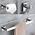 cheap Bathroom Accessory Set-Bathroom Hardware Set 4 Pieces, SUS304 Stainless Steel Remodeled Wall Mounted Bathroom Accessories, Include 2 Robe Hook,1 Towel Bar,1 Toilet Paper Holder
