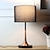 preiswerte Tisch- und Stehlampe-moderne zeitgenössische tischlampe für wohnzimmer weiße schreibtisch dekorative lampe für schlafzimmer arbeitszimmer büro bauernhaus nachttischlampe beistelltischlampe
