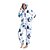 Χαμηλού Κόστους Κουβέρτα που φοριέται-φορετή κουβέρτα fleece γυναικεία φλις onesies πιτζάμες ολόσωμη φόρμα ζεστή σέρπα romper ενδύματα ύπνου μονοκόμματη με φερμουάρ κουκούλα playsuit