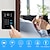 cheap Video Door Phone Systems-1080P HD WiFi Doorbell Camera Smart Wireless Doorbell Video Intercom Security Camera Outdoor IR Night Vision 2MP with RFID and Password Face recognition unlock
