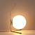 abordables table et lampadaire-Lampe de table boule design lampe de lecture lampes d&#039;ambiance moderne contemporain alimenté en courant continu pour les magasins cafés bureau laiton 110240v