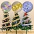 Недорогие LED ленты-Рождественская елка, ленточные огни, светодиодные феи, рождественские украшения, 2 м, 3 м, украшения для дома, сделай сам, банты, светящиеся струны, навидад, новый год