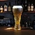 abordables Artículos de bar-taza de cerveza copa del mundo de vidrio de borosilicato taza de fútbol hercules taza de cerveza bar ktv taza de cerveza oscura