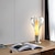 abordables lámpara de mesa y de piso-lámpara de mesa lámparas de noche estilo nórdico contemporáneo moderno para sala de estudio oficina interior metal 110-240v gris blanco