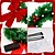 cheap Car Body Decoration &amp; Protection-Christmas Car Wreath Decorative LED Lighted Car Wreath Red Bow Berries Wreath Artificial Leaves Car Wreath for Truck SUV Mounting Equipment Holiday Festival Decoration