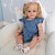 Недорогие Куклы реборн-55 см 22-дюймовая кукла реборн для малышей Сью-Сью, силиконовая водонепроницаемая игрушка для всего тела, детализированная вручную краска с 3D-видом, видимыми венами
