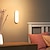 olcso Dísz- és éjszakai világítás-led éjszakai fény mozgásérzékelő otthoni emberi intelligens indukciós lámpa töltés intelligens gardrób hálóterem szemvédő asztali lámpa