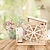 cheap Jigsaw Puzzles-DIY Handmade Wooden Assembled Waterwheel Pen Holder Model Wooden 3D Three-Dimensional Puzzle Educational Toy Children&#039;s Gift-Waterwheel 95 x 117 x 113 mm