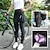 Недорогие Женские брюки, шорты и юбки-Wosawe женские велосипедные штаны с юбкой с объемной подкладкой, дышащие светоотражающие колготки для горных велосипедов, длинные леггинсы для велосипеда, спортивные штаны
