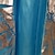 economico Vestiti per serate-bambini ragazze &#039;congelato elsa costume vestito grafico una linea vestito prestazioni pegeant blu manica lunga principessa bei vestiti autunno inverno 2-8 anni