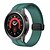 billige Samsung urbånd-Urrem til Samsung Galaxy Watch 7/6/5/4  40/44mm, Watch 5 Pro 45mm, Watch 6 Classic 43/47mm, Watch 4 Classic 42/46mm Silikone Udskiftning Rem Magnetisk lås Vandtæt Justerbar Sportsrem Armbånd
