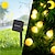 Недорогие LED ленты-мини-глобус гирлянды солнечные светодиодные гирлянды гирлянды водонепроницаемые 12 м 7 м 6,5 м 8 режимов освещения открытый сад украшения свет рождественская елка подвесные светильники балкон двор