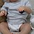 cheap Reborn Doll-24 inch 60CM Hand-rooted Hair Reborn Finished Doll Painted as in Picture Baby Yannik in Boy With Lifelike Hand Painted Art Doll